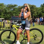 Carmen Carrera Instagram - And just like that, I’m officially an athlete 💯 1ST PLACE 🥇🤗 I couldn’t even believe it! I ran my first race ever today! What do you think all that training was for ?! 💪☺️✨❤️❤️❤️ Let’s goooooo 🏳️‍⚧️ #duathlon #duathlete 🏃‍♀️ 🚴 🏃‍♀️🥇 We arrived at 5:30 AM to start the race at 7:15 AM. The first run was just under a mile then straight into a 9 mile bike ride (and me in a mountain bike 😭… gotta invest in a racing bike) and then directly after that, a 5K run to finish off the race! 🥳 I got first place in my category 🥳