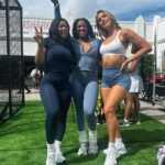 Carmen Carrera Instagram - Lift : Miami Day 1 🙌🥰 had so much fun meeting so many amazing women 💪🤍💙 @gymshark #liftmiami #gymsharkliftmiami @gymsharkwomen