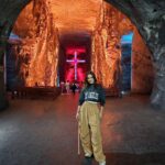Carmen Villalobos Instagram - Catedral de Sal de Zipaquirá patrimonio cultural, religioso y ambiental! Hoy por hoy la maravilla # 1 de Colombia 🇨🇴 @catedraldesal @tonylozanoj #david #betty