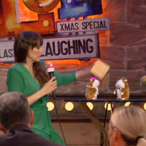 Carolin Kebekus Instagram - Alle 11 Minuten verliebt sich ein Hamster über #lastonelaughing 🐹❤️ 
Das LOL XMas Special ab sofort bei @primevideode.