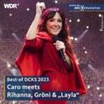 Carolin Kebekus Instagram - • DCKS-Highlight: Caro meets Rihanna, Gröni & „Layla“ • Welche Performance war die beste der Staffel? Ob funky dance moves à la Rihanna, ”Mundorgel“-Songs mit Herbert Grönemeyer oder das „Layla“-Cover im R’n’B-Remix: Die neue DCKS-Staffel hatte musikalisch wieder einiges zu bieten! Die nächste Staffel startet voraussichtlich im November – bis dahin findet ihr alle Highlights aus den Shows und die Folgen in voller Länge in der @ardmediathek. Den Link dazu gibt’s in unserer Story. . . . . #DCKS #Rihanna #HerbertGrönemeyer #Ukulele #Layla #Rainer #Kebekus #WDR #ARD