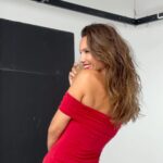 Carolina Ardohain Instagram - 💋💋💋#backtage @perfumeriasrouge 🔜🔜🎥🎥 @estefania_novillo @mechiugarte @lucas.estudioh @julietaspina