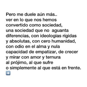 Carolina de Moras Instagram - Que comienzo de año más doloroso y difícil.
Aparte de lo que manifiesto arriba. Quiero enviarles, aparte de ayuda ya entregada, amor, energía y mucha fuerza.⭐️❤️