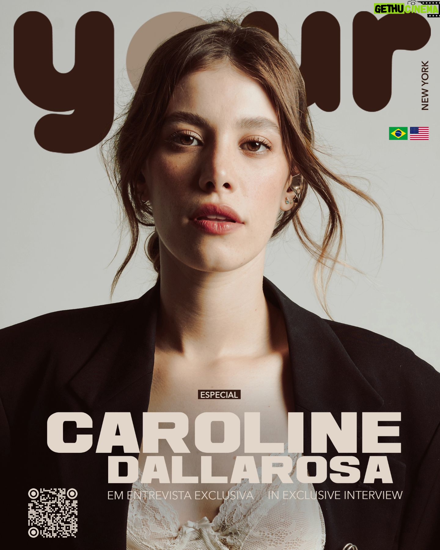 Caroline Dallarosa Instagram - @caroldallarosaa é a capa da nova edição YOUR MAG! Para ler, acesse o link na bio @yourmag.nyc Foto: Camila Cardoso @caroldallarosaa is the cover of the new YOUR MAG edition! To read, visit the link in bio @yourmag.nyc