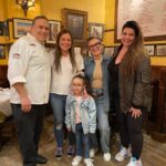 Caroline Manzo Instagram - Thanks so much @Carminesnyc and @chefglennrolnick as always for a great lunch! We love grabbing a bite here when we are in the city! 🍝🍷
