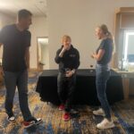 Caroline Wozniacki Instagram - What a night it was! @teddysphotos is so incredibly talented and put on an amazing show! Thank you for having us🙏 Best concert I have been to! #weareverytall🤪😁