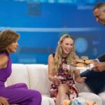 Caroline Wozniacki Instagram - Had a fun morning on the @todayshow talking about the @usopen, family, kiddos and the best NYC bagels with @hodakotb 😁 📸 @photonate