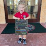 Caroline Wozniacki Instagram - Olivia’s first day at school! I think the excitement on her face says it all! 😃 #proudparents