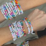 Carrie Bickmore Instagram – Maisie, Charlotte and Maya made these friendship bracelets in honour of Donna who they very much loved .. they had her mantra on them ‘see the colour’ and we handed them out to kids and fellow runners along the Great Wall, it was incredibly special seeing Donna’s spirit shared across the world 🌍 ❤️
Link to donate in bio x