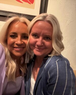 Carrie Bickmore Instagram - Gwen you were just splendid. Congrats @bestiesau on such an amazing night. 👏 Gem @gemmyjean and @jackieo_official you smashed it. ⭐️