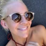 Carrie Bickmore Instagram – Latergram 💕 
Please summer sun stay with us for a while longer 🙏