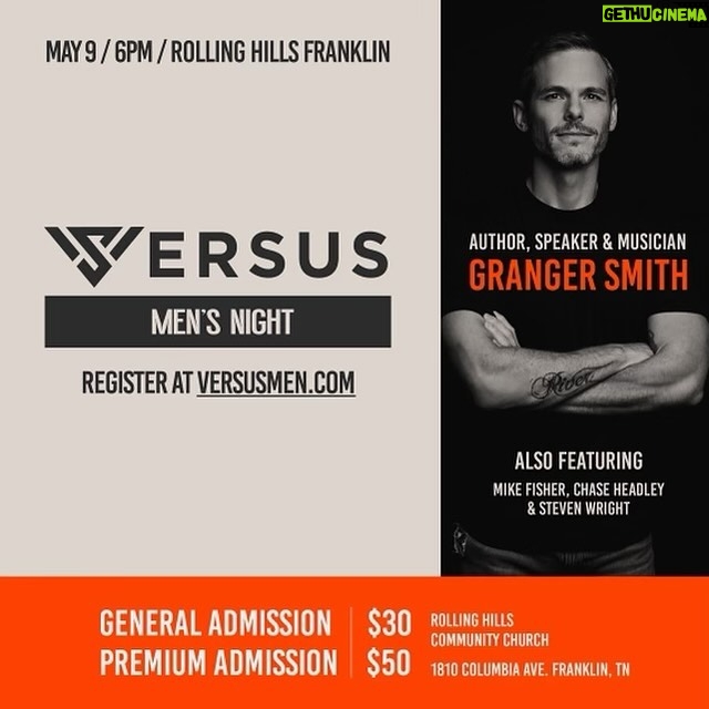 Carrie Underwood Instagram - Ladies in the Nashville/Franklin area: if you need your men out of the house for a bit, here’s your chance! I have heard so many friends talk about how great this event is! Don’t let your man miss out! Get him tickets now…thank me later! #Versus @versusmensministry