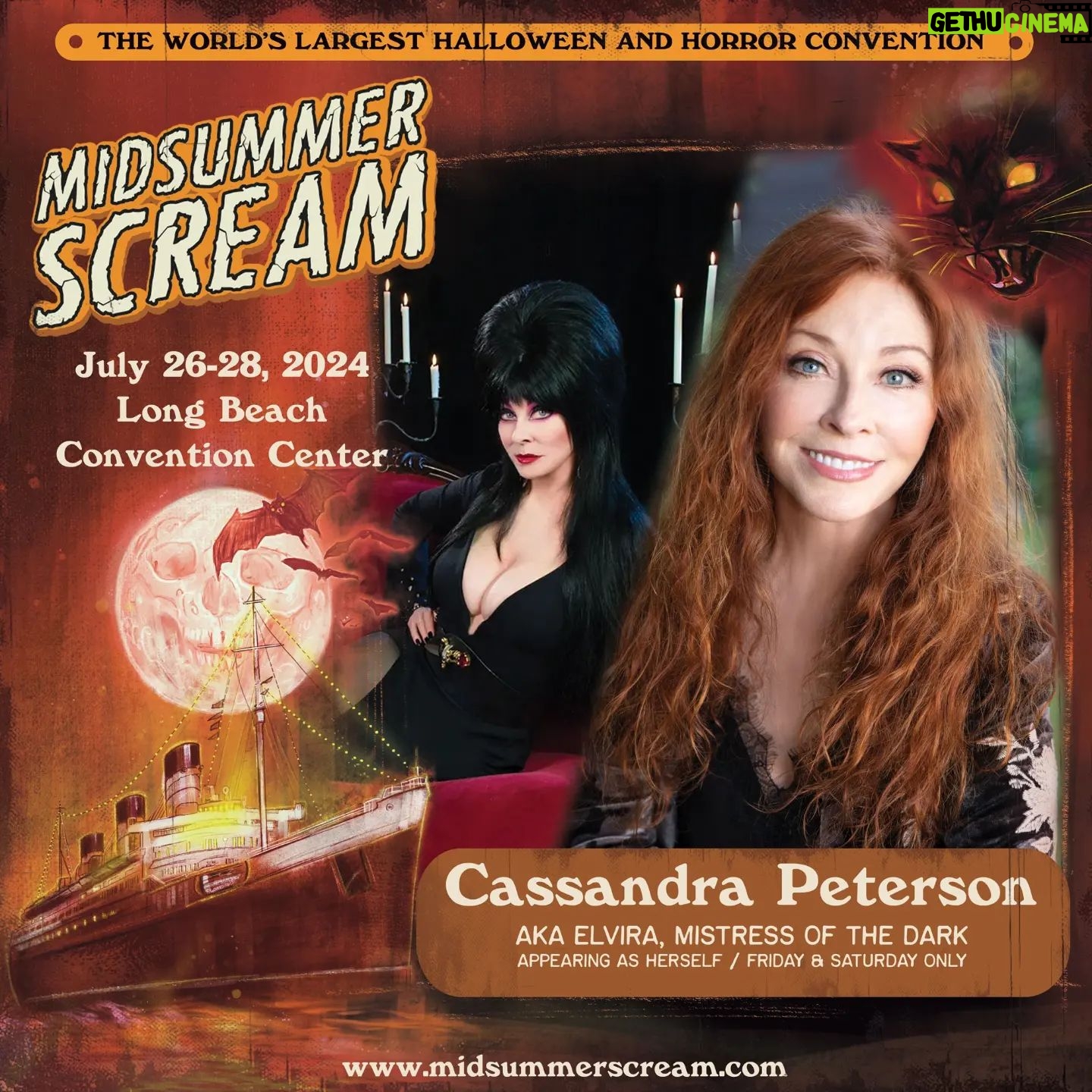 Cassandra Peterson Instagram Midsummer Scream is (a little too