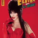 Cassandra Peterson Instagram - In comic shops tomorrow! Elvira Meets H.P. Lovecraft issue 4 from @dynamitecomics #ncbd #newcomicbookday #elvira #elviramistressofthedark #elvirameetshplovecraft #comic #comicbooks #comicart