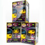 Cassandra Peterson Instagram - Who says you can’t find love in the dark? Light up your horror collection with a signed special edition Blacklight @therealelvira Funko Pop! 💜✨ Remember, things always look a little bigger and brighter under a blacklight