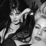 Cassandra Peterson Instagram - #flashbackfriday Partying in NYC, 1983 - The Queen of Halloween and New York’s Queen of the Night @diannebrill Photos by Bobby Sheehan @workingpicturesny #elvira #elviramistressofthedark #diannebrill #nyc #1980s #clublife #bobbysheehan #flashback
