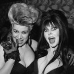 Cassandra Peterson Instagram - #flashbackfriday Partying in NYC, 1983 - The Queen of Halloween and New York’s Queen of the Night @diannebrill Photos by Bobby Sheehan @workingpicturesny #elvira #elviramistressofthedark #diannebrill #nyc #1980s #clublife #bobbysheehan #flashback