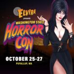Cassandra Peterson Instagram – Save the Date:  October 25-27, 2024
Washington State Horror Con presented by Elvira.

Introducing a new horror convention with amazing guests, exhibits, vendors, artists, panels, film presentations, and so much more on October 25-27, 2024 in Puyallup.