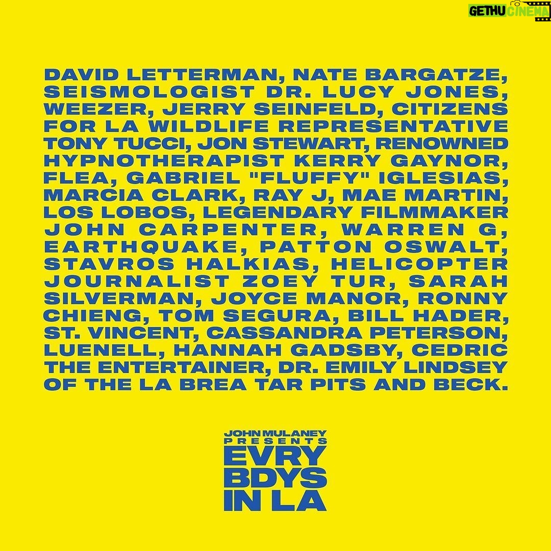 Cassandra Peterson Instagram - Catch me May 8th on @johnmulaney Presents: Everybody’s in LA. Live on @netflix starting Friday, May 3rd at 7pm PT / 10pm ET #everybodysinla #cassandrapeterson #elvira #netflixisajoke #netflix #comedy #comedyspecial #johnmulaney