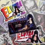 Cassandra Peterson Instagram - Got a favorite place you’d like the Mistress of the Dark to haunt? Grab some of our new spooky @therealelvira stickers and adorn your world with a touch of her dark charm! #elvira #elviramistressofthedark #elvirasbootique #elvirastickers #sticker #stickers #halloweenstickers #horrorstickers #bumpersticker #halloween