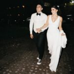Cassandra Sánchez Navarro Instagram - Alejandro, mi amor. El otro día leí qué hay personas con las que ESTÁS y hay personas con la que ERES. Quiero darte las gracias por ser y dejarme ser a tu lado. Te amo. . . . Gracias infinitas a @lavenderfieldsbridal por el vestido más cómodo y hermoso! Fue un sueño conocerlas y crear este sueño juntas. Son un equipo maravilloso!!! Gracias 🥰🙏