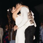 Cassandra Sánchez Navarro Instagram - Alejandro, mi amor. El otro día leí qué hay personas con las que ESTÁS y hay personas con la que ERES. Quiero darte las gracias por ser y dejarme ser a tu lado. Te amo. . . . Gracias infinitas a @lavenderfieldsbridal por el vestido más cómodo y hermoso! Fue un sueño conocerlas y crear este sueño juntas. Son un equipo maravilloso!!! Gracias 🥰🙏