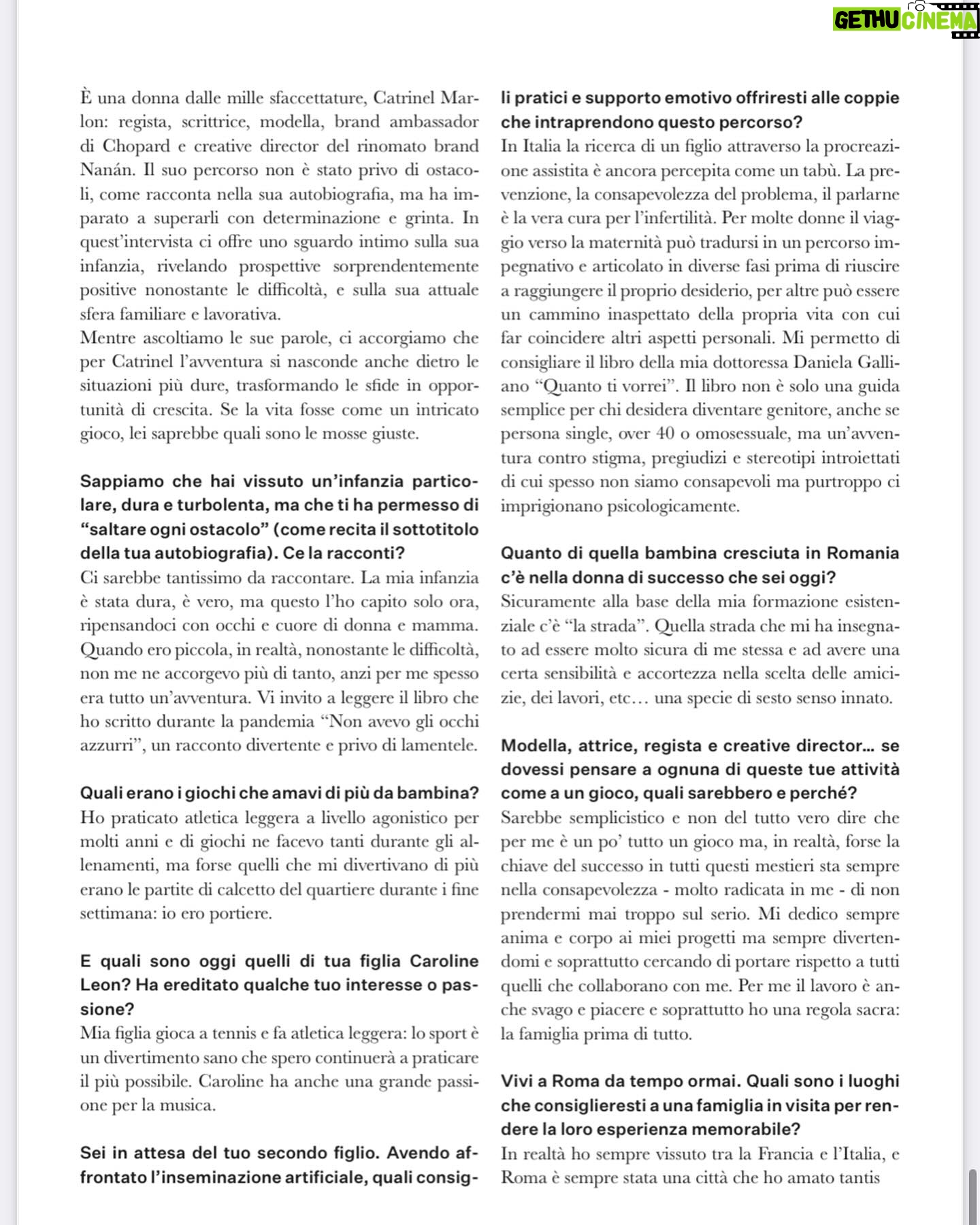 Catrinel Marlon Instagram - I love my job and I love children and their world ! Between cinema & fashion @scimparello_magazine 🧸 @nananofficial #creativedirector #catrinelmarlon #nanan #kidsworld #fashionbrand