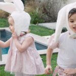 Catrinel Marlon Instagram – Despite being nine months pregnant , I continue to do the work I love most .. movie director , photography and art director . Here a little taste of a work I prepared x @nananofficial x Easter 🐣 . 
#film #shoot #easter #nanan #campaign