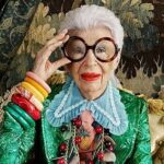 Catrinel Marlon Instagram - «More is more & less is a bore» Iris Apfel, 102 times queen of style and irony . 🖤 @iris.apfel #rip #irisapfel
