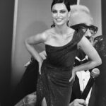 Catrinel Marlon Instagram - Good morning #CannesFilmFestival 🫶,little glam moment from two days a go with @Chopard . Dress: @gauravguptaofficial Hair : @rodolfozubizarreta x @dessangeparis Makeup : @ismaelblancomakeup X @lorealparis 👠: @gianvitorossi Styled by @stylistmikeadler