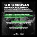 Cauã Reymond Instagram – O Rio Grande do Sul precisa de nossa ajuda. Se cada um fizer um pouco, vira muito. 

👉🏼 Ascendendo Mentes e Gerando Falcões: @ascendendomentes é a regional Sul da ONG @gerandofalcoes, está ajudando pessoas afetadas pelas enchentes. Você pode ajudar pelo pix: CNPJ: 39.974.512.0001-94

👉🏼 CUFA: @cufabrasil @cufars Para quem for do Rio de Janeiro pode doar alimentos não perecíveis, produtos de limpeza e higiene pessoal, água, roupas, calçados, cobertores e muito mais na Sede da CUFA – Madureira, RJ ou pelo pelo pix: doacoes@cufa.org.br.

👉🏼 Através dos Correios vocês podem doar alimentos da cesta básica, água mineral, produtos de limpeza, higiene pessoal e ração pra animais nos estados de São Paulo, Rio de Janeiro, Minas Gerais, Santa Catarina, Paraná, Distrito Federal e todos os estados do Nordeste, além de parte das unidades do Rio Grande do Sul. A logística será feita de forma gratuita. Outros estados estão sendo incluídos, mais informações em @correiosoficial. 

#SOSRioGrandeDoSul