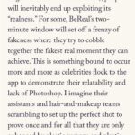 Cazzie David Instagram - Explained BeReal for the good people of @airmailweekly