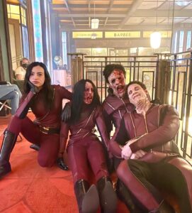Cazzie David Instagram - Would literally die for @umbrellaacad