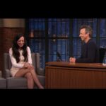 Cazzie David Instagram – Managed to insult both my mom and sister on national television ! @latenightseth