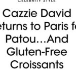 Cazzie David Instagram – My @voguemagazine photo diary of my day in Paris with @patou is up now💖🎀