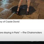 Cazzie David Instagram – My @voguemagazine photo diary of my day in Paris with @patou is up now💖🎀