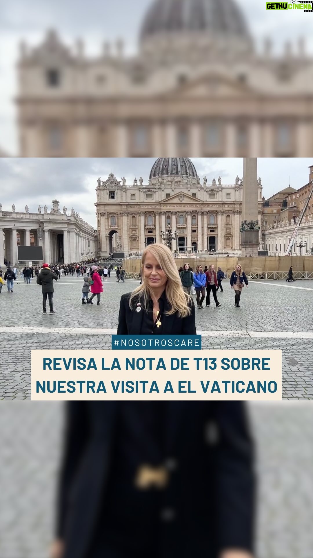 Cecilia Bolocco Instagram - #NOSOTROSCARE | ¡Ya estamos en El Vaticano! Nuestra presidenta, Cecilia Bolocco @ceciliabolocco, junto a nuestro Director Ejecutivo, Pablo Pizarro están en el VII Seminario Internacional de Ética en el Gerenciamiento de Salud, que se realiza entre el 27 de noviembre y 1 de diciembre 🙌 Ayer, Cecilia hizo su presentación “Invertir en cáncer: Juntos cambiemos el rumbo de esta enfermedad”, con la que emocionó a la audiencia y logró dinfundir nuestro mensaje: lograr humanizar la atención de salud, democratizar el acceso, generar políticas públicas centradas en las personas, crear alianzas público-privadas e invitó a invertir en cáncer. En este seminario hemos podido intercambiar conocimientos, experiencias, estableciendo contactos y colaboraciones. Estamos felices porque es otro paso más que damos para alcanzar nuestra misión de querer cambiar la manera en que enfrentamos, tratamos y curamos el cáncer. Atentos a nuestras redes porque seguiremos contando sobre nuestra visita a Roma… ¡El jueves tendremos una audiencia con el Papa Francisco! 😱 Conoce más en la nota de @teletrece 👀👆