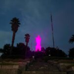 Cecilia Bolocco Instagram - #ACCIONESCARE | En el Día Mundial de Cáncer de Mama, iluminamos de color rosa, junto a @bcc_chile, la Virgen Inmaculada Concepción del Cerro San Cristóbal. En la actividad participó nuestra presidenta, Cecilia Bolocco, junto a nuestro Director Ejecutivo, Pablo Pizarro, el Gerente General de The Estée Lauder Companies, Pablo Cárcamo, y la Directora Ejecutiva de la campaña de concientización de este cáncer de esta compañía, Margarita Hanckes, el sacerdote del Santuario, Cristóbal Calleja y el Director del Parque Metropolitano, Carlos Ponce. Esta estructura mide 12 metros de altura y desde 1908 bendice la ciudad de Santiago, lo que es un símbolo en este mes de concientización del cáncer de mama. Recuerda que un cáncer detectado a tiempo, puede curarse. Por eso elige cuidarte y #haztelamamografia, escríbenos a contacto@fundacioncare.cl si necesitas ayuda y/o orientación 💙