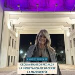 Cecilia Bolocco Instagram - Durante nuestra visita a la Región del Biobío, nuestra presidenta, @ceciliabolocco, con el arco de la Facultad de Medicina de la @udeconcepcion iluminado de rosado de fondo, entregó un mensaje a todas las mujeres para que elijan cuidarse y se hagan su #mamografía. Solo el 40% de las mujeres chilenas se hacen este examen preventivo. Es por eso que en nuestra campaña de mamografías gratuitas, junto a @bcc_chile buscamos concientizar al otro 60% sobre la importancia de prevenir esta enfermedad. Recuerda: si tienes entre 40 y 69 años, entra en fundacioncare.cl e inscríbete para hacer tu examen en las siguientes ciudades: Arica, Calama, Antofagasta, Viña del Mar y Concepción. [SANTIAGO Y COQUIMBO AGOTADOS] Escríbenos a contacto@fundacioncare.cl si tienes dudas 💙