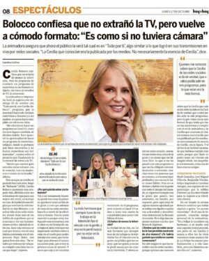 Cecilia Bolocco Instagram - Hoy comienza mi nuevo programa “Todo por ti” en @canal13cl después de @teletrece !!!!! 😍😍😍😍

Estoy muy emocionada y Feliz de compartir con uds un espacio íntimo y poder entrar nuevamente a sus hogares con bellos encuentros llenos de cariño y ternura y alegría! 🙏❤️🙌

L@s espero hoy y todos los domingos después de “Teletrece Central”!!!

Hoy la bella @mmayte_rodriguez y su talentosa y adorable mamá @carito_arregui !!!!

L@s adoro!!!! ❤️