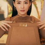 Cecilia Cheung Instagram - Fendi 超喜歡（➰·· #张柏芝 ✘ 𝗙𝗘𝗡𝗗𝗜 ··➰ 𝗙𝗘𝗡𝗗𝗜 x 𝗥𝗜𝗠𝗢𝗪𝗔限定款旅行箱 ✨光影翩跹定格魅力之姿✨ 🟤旖旎光华绽放非凡格调🟤#fendi#rimowa