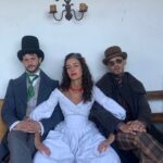 Cecilia Suárez Instagram - Trío dinamita. Qué gusto todo con estos dos. 💖💖 @joelbosqued @joe_manjon #Zorro⚔️ • @primevideoes @primevideomx @primevideolat