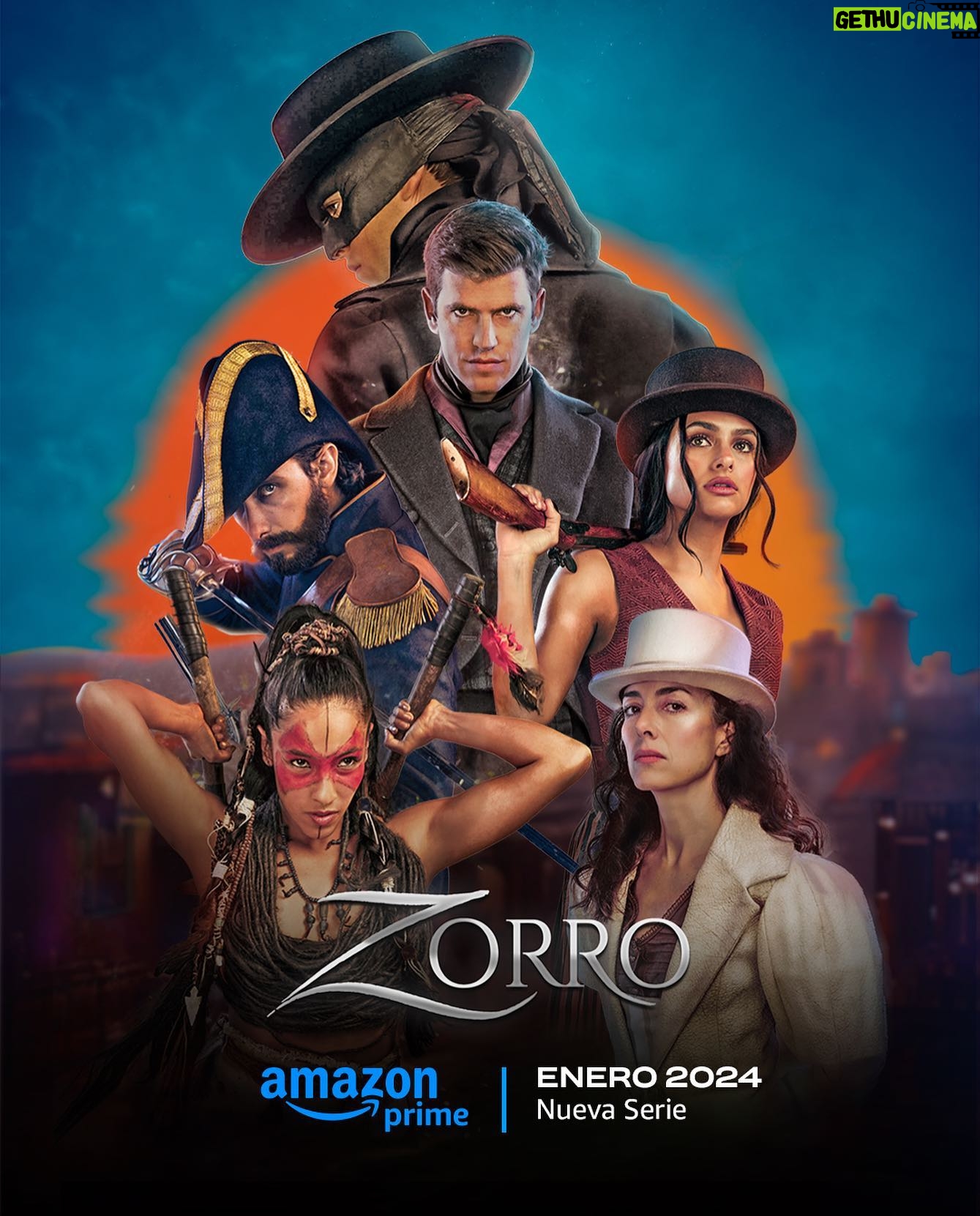 Cecilia Suárez Instagram - En donde haya injusticia, ahí estará él. Zorro está de regreso. Estreno 19 de enero, solo en Prime.