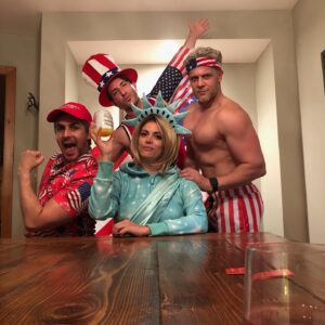 Cecily Strong Instagram - Happy National Register to Vote Day! Thank you @tgaglio for the reminder and the photo. You don’t necessarily have to wear a wig and/or headpiece to register, but it couldn’t hurt. Because if you register to vote, celebrate yaself bb! I’m celebrating you!