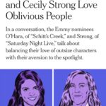 Cecily Strong Instagram – I put on a whole face of makeup and curled my hair for what I then realized was just a phone interview. Needless to say, I was a little bit gobbleegooblee in the membraine to get to speak to one half of the Lunts from Blaine ❤️ Thank you to Dave Itzkoff for somehow editing all my excited giggles into words. (I normally would have made this a story, but I thought I haven’t been posting much and this would be a thing that felt pretty durn good to see when I come here)