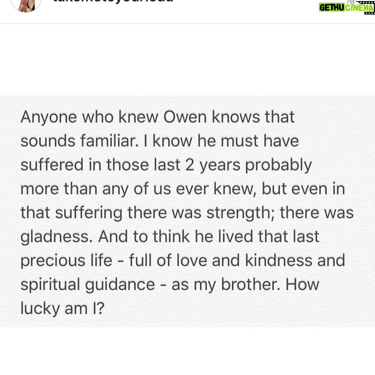 Cecily Strong Instagram - Sharing my cousin @takemetoyourleda ‘s beautiful words about our dude on International Owen Day. I love you, Leda. I love you, Owen. 🌼🌼🌼