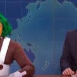 Cecily Strong Instagram - What a fun weird energy week. I say weird as one of my few holy words. Loving our brilliant new cast and there will be so much more to see from them to make ya scream and cream. Loved this cut for time sketch written by Kent Sublette, Anna Drezen, and Vanessa Jackson (and Rami Malek if you’ve heard of him- new snl writer). I pitched one joke in this (duh it involves Goonies) and really just got to have fun with a wonderfully game and bizarre host. And play with my favorites Melissy-poo and Mikey. Then next is Heidi’s brilliant sketch because she’s a freaking genius for real. Same with Bowen who OWNED this show and we all owe him rent. The only picture missing here is Ego because her cut for time sketch will probably come back and how dare I ruin that for any of you. Sorry if I’ve missed anything or sound more cuckoo than usual. Very tired from some dumbass COLD knocking me out the past two shows because my life has been lived for two years trying to prepare for Covid, not the damn cold. So the common cold moved his ass on in, brought friends, and knows about the moratorium on evictions in nyc. So who knows how long this will last.