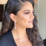 Cecily Strong Instagram – Ok wow finally awake from a whirlwind weekend. My first time traveling and seeing people I’ve missed so much and feeling scared and anxious and the dream team of Brian, Amy, and Paul made me feel great. I’m bigger than I’ve been in years- which isn’t awful and I have become a Peloton trained racehorse and I’m proud of that. It’s because they don’t always make dresses for size 12 and the internet has not always been known to celebrate women’s bodies at any size blah blah sorry sorry I’m only here to say how shocked I was to feel as confident as I did and it was because of the genius and time and work of a bunch of great folks.
Styling by the incredible @brianmcphatter Hair by the amazing @paulnortonhair.  Makeup by the superstar @theamyclarke Emmys black dress @azzaro_official Shoes by @stuartweitzman earrings by @gismondi1754 rings by @dena_kemp and @zarianasjewels clutch by @jimmychoo White dress by @galialahav jewels by @gismondi1754 shoes and clutch by @jimmychoo WHAT A TEAM! I’ve never felt so good and I’ve never worn a fashion mask!!!***And also while I’m here- Kenan Thompson is an all time great and there is nobody who can do what he does on and off camera. Happy to celebrate everybody in and out of all award show rooms- but he’s a king and I’m so damn lucky to have gotten to work next to him for so many years***