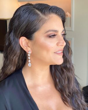 Cecily Strong Instagram - Ok wow finally awake from a whirlwind weekend. My first time traveling and seeing people I’ve missed so much and feeling scared and anxious and the dream team of Brian, Amy, and Paul made me feel great. I’m bigger than I’ve been in years- which isn’t awful and I have become a Peloton trained racehorse and I’m proud of that. It’s because they don’t always make dresses for size 12 and the internet has not always been known to celebrate women’s bodies at any size blah blah sorry sorry I’m only here to say how shocked I was to feel as confident as I did and it was because of the genius and time and work of a bunch of great folks.
Styling by the incredible @brianmcphatter Hair by the amazing @paulnortonhair.  Makeup by the superstar @theamyclarke Emmys black dress @azzaro_official Shoes by @stuartweitzman earrings by @gismondi1754 rings by @dena_kemp and @zarianasjewels clutch by @jimmychoo White dress by @galialahav jewels by @gismondi1754 shoes and clutch by @jimmychoo WHAT A TEAM! I’ve never felt so good and I’ve never worn a fashion mask!!!***And also while I’m here- Kenan Thompson is an all time great and there is nobody who can do what he does on and off camera. Happy to celebrate everybody in and out of all award show rooms- but he’s a king and I’m so damn lucky to have gotten to work next to him for so many years***