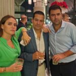 Ceyda Ateş Instagram - Friday night photo dump.. #chainedesrotisseurs @bugratoplusoy @glfmissy #Dorris and the very serious dentist #Fernando 😂